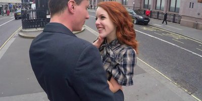 Sexy Red Head Amarna Miller Gets Cum on her Hairy Pussy